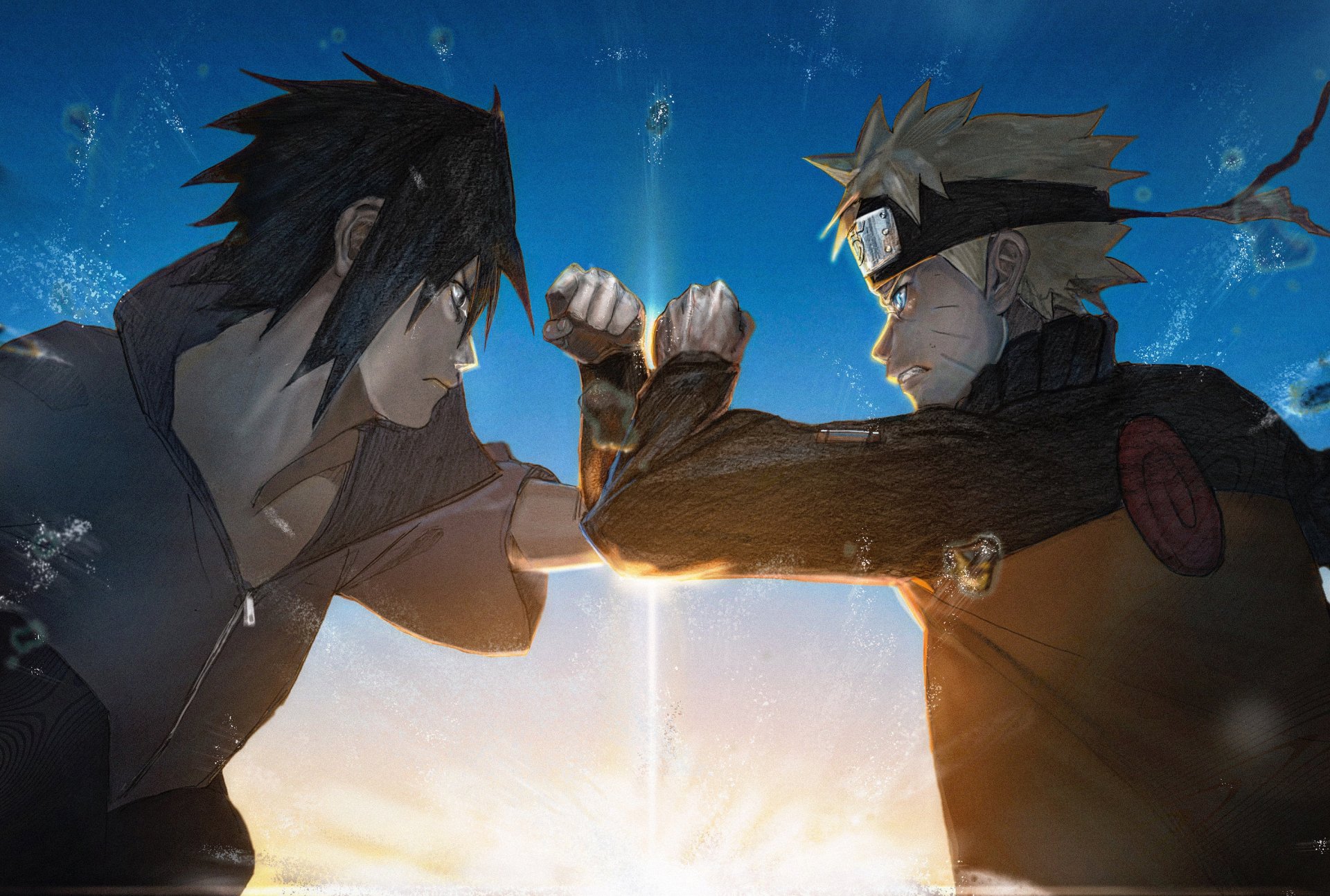 Naruto and Sasuke — the bond of rivalry